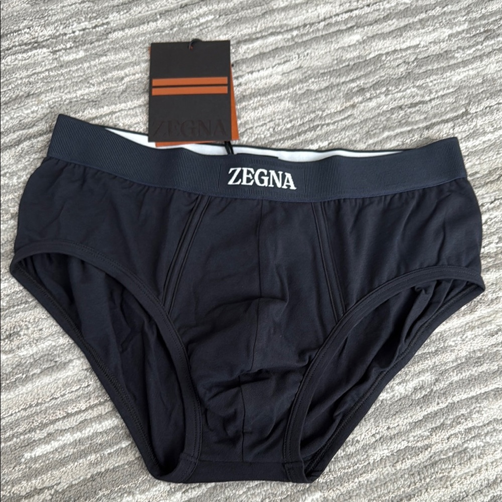 Men's Zegna Navy Underwear